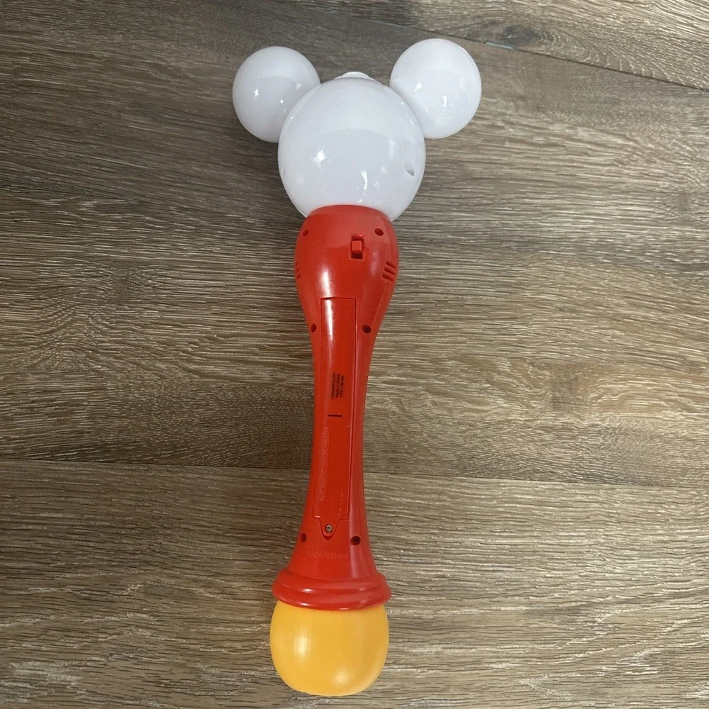 Disney Parks Disneyland Mickey Mouse Light Up Glow Bubble Wand Souvenir 14